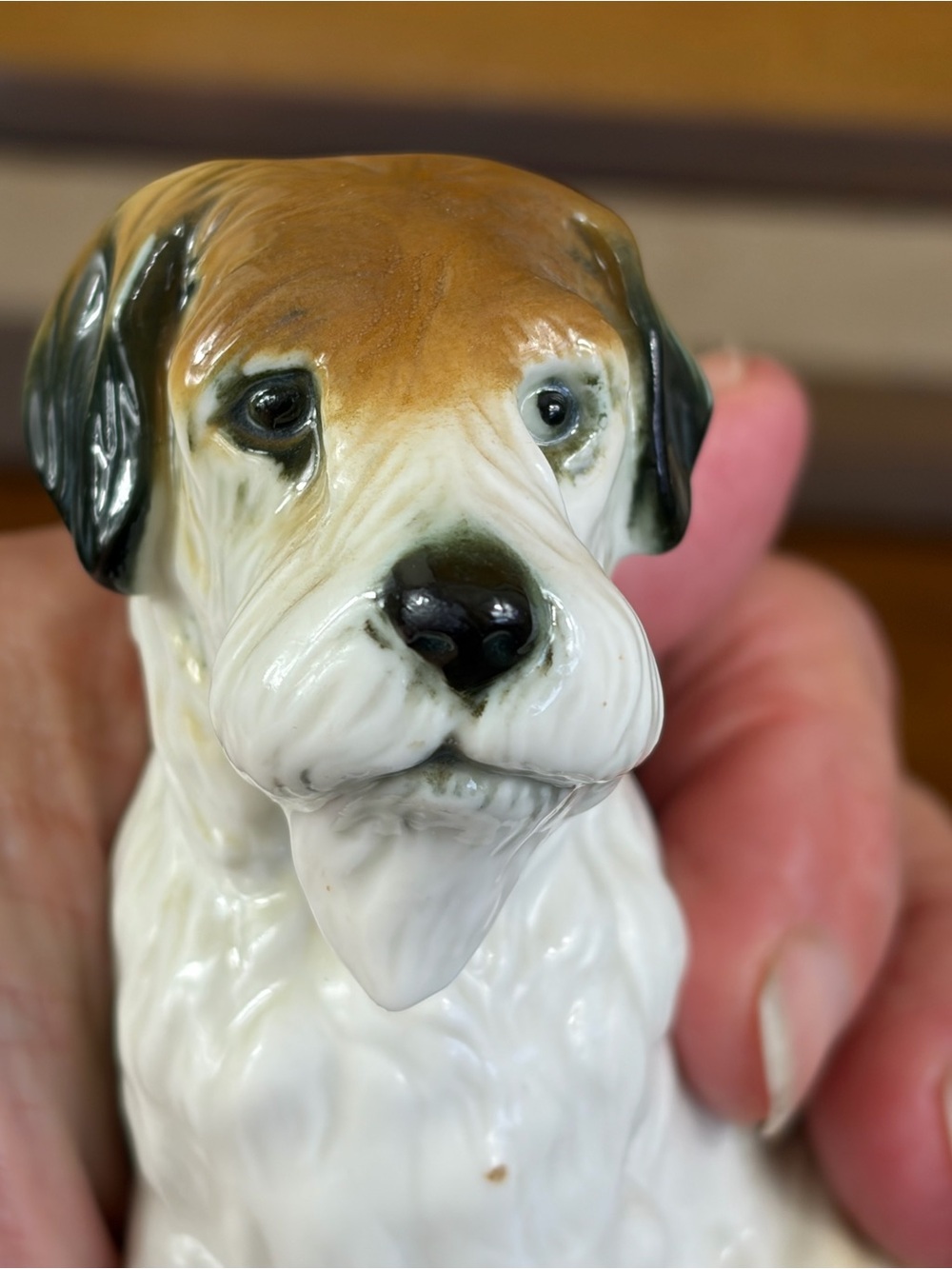Antique Karl Ens Porcelain Terrier Puppy 1919-1945 Mold #6163 Germany